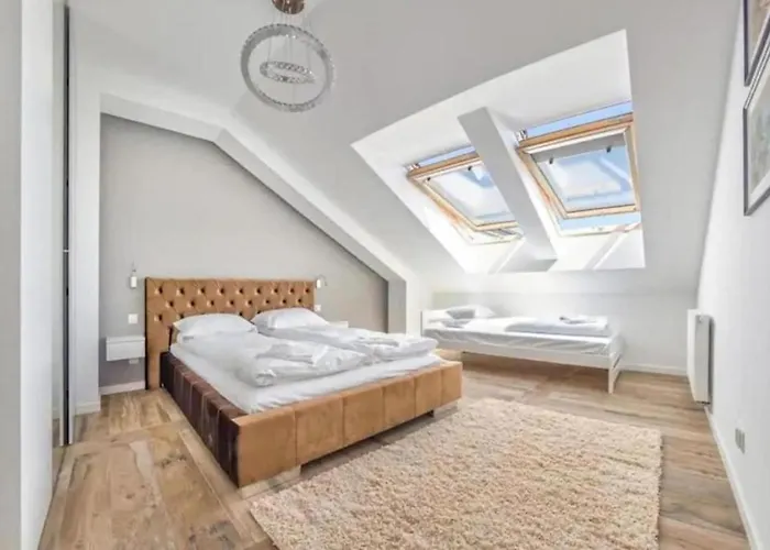 דירה Chic - Cozy And Bright - Great Location &swietej Barbary גדנסק